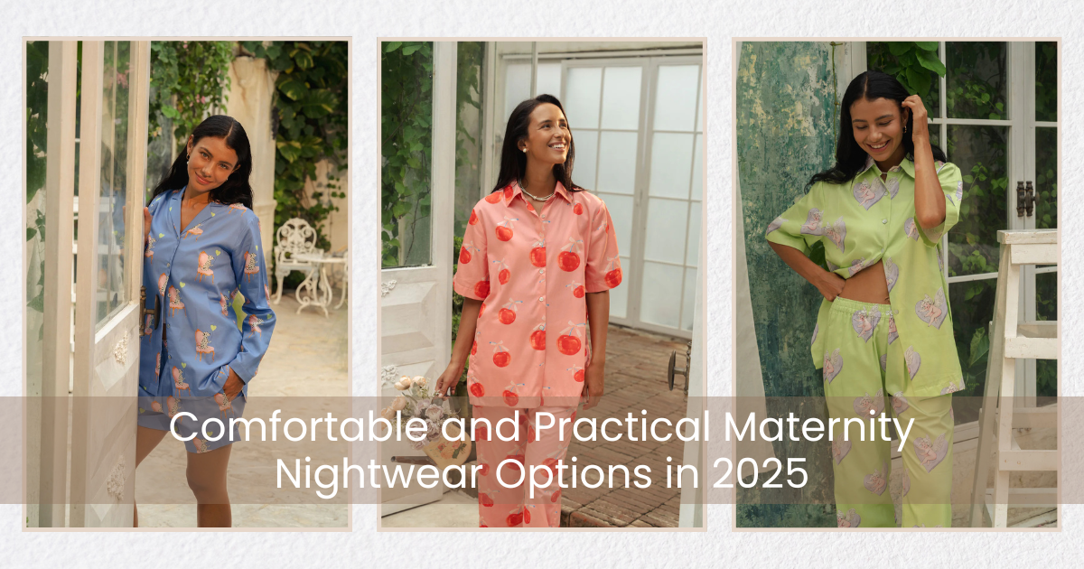 Comfortable and Practical Maternity Nightwear Options in 2025