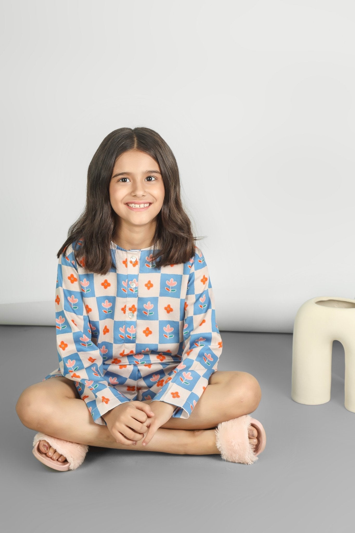 Daisy Bloom Shorts Set - Love The Pink Elephant