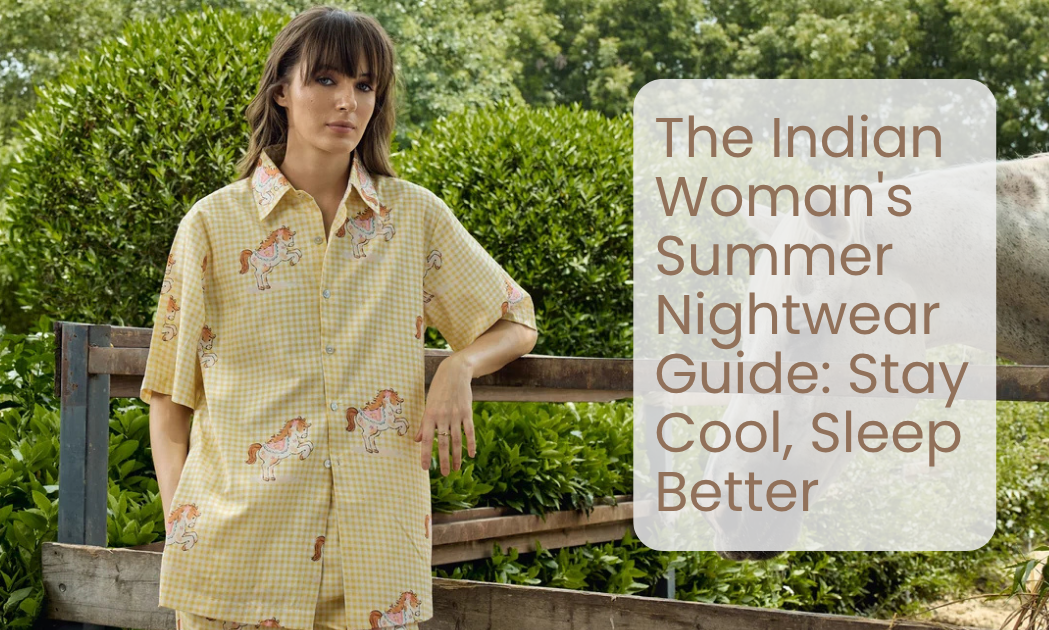 The Indian Woman's Summer Nightwear Guide: Stay Cool, Sleep Better