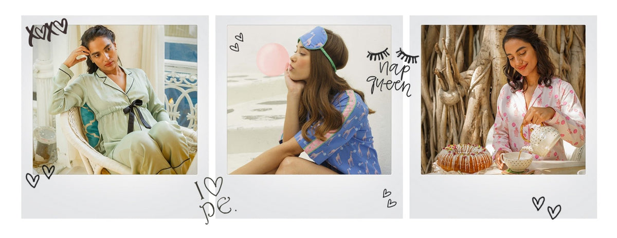 Elephant Print Multi Coloured Nightwear