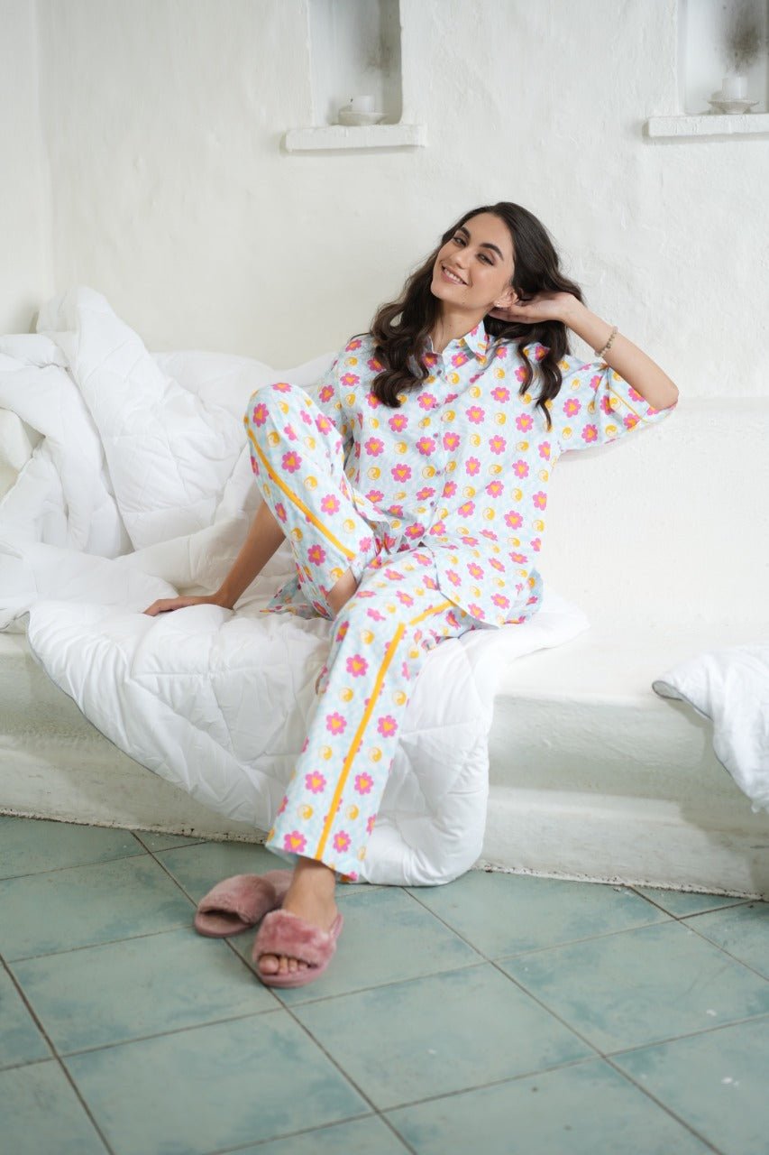 Firefly Dust Pyjama Set - Love The Pink Elephant