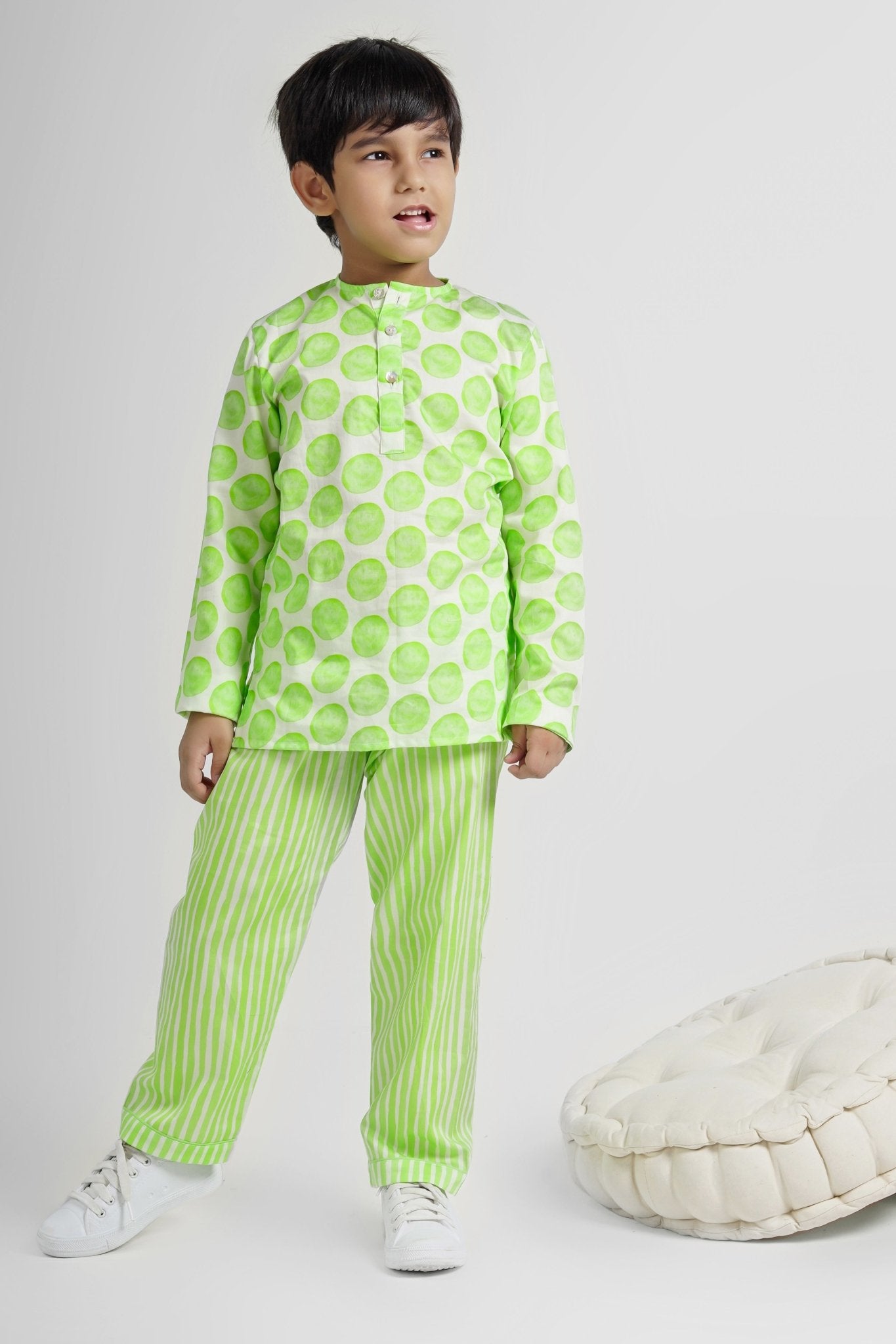 Fresh Bloom Pyjama Set - Pyajama Set-Love The Pink Elephant