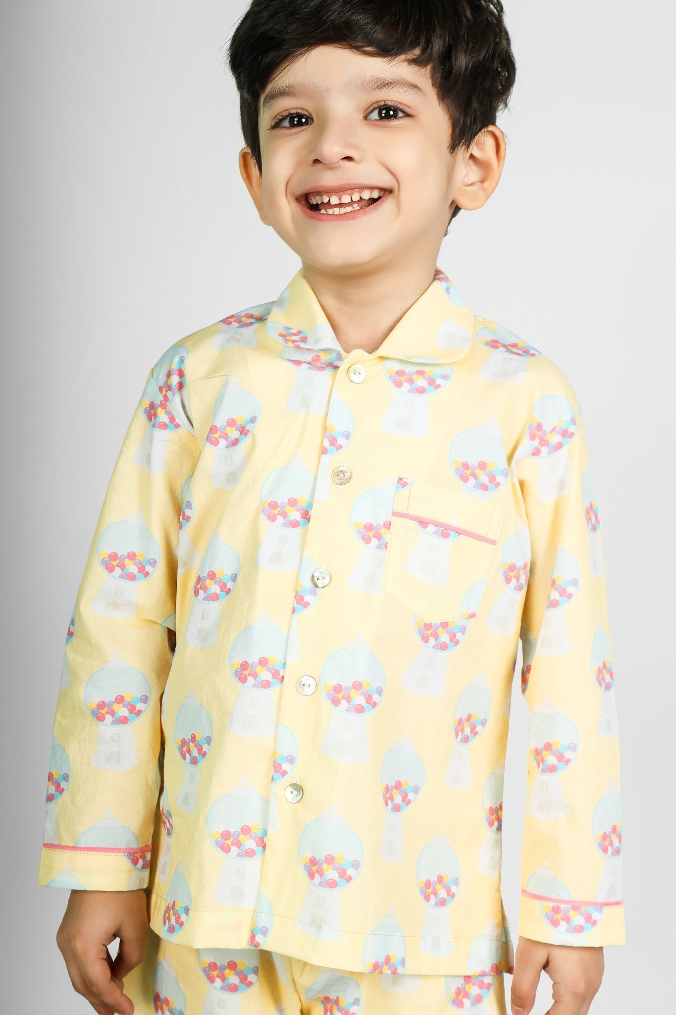 Gumball Machine Pyjama Set - -Love The Pink Elephant