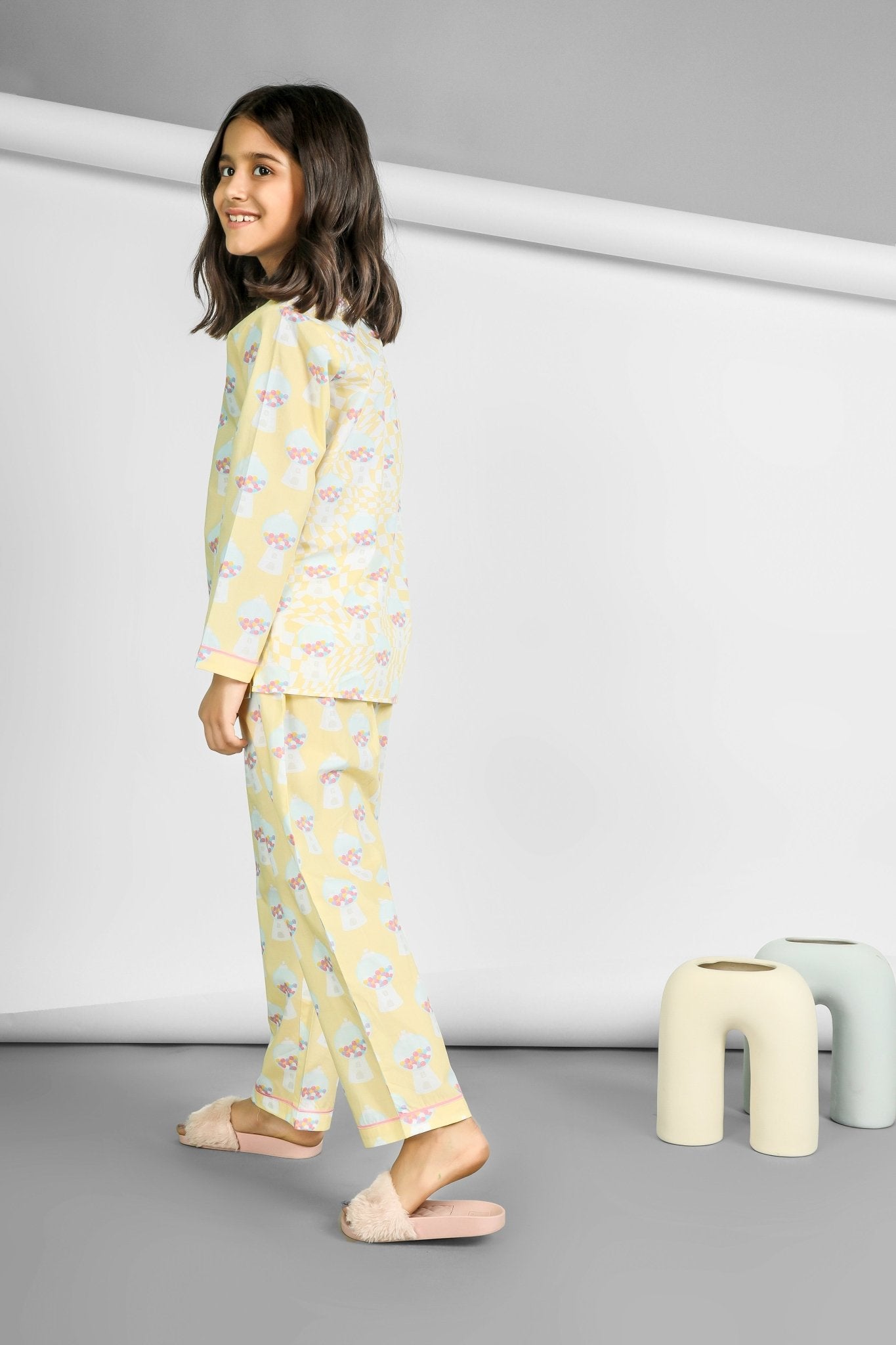 Gumball Machine Pyjama Set - -Love The Pink Elephant