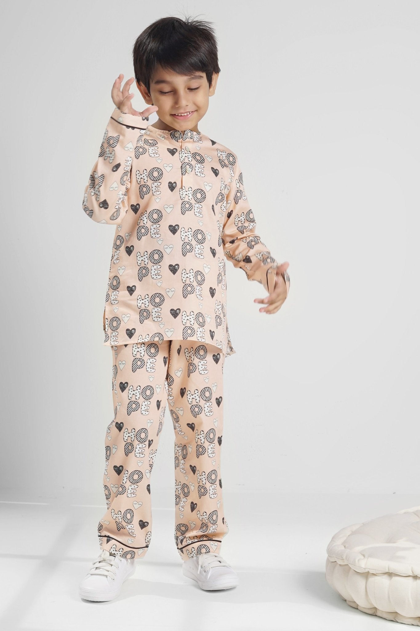 HOPE Pyjama Set - Pyajama Set-Love The Pink Elephant