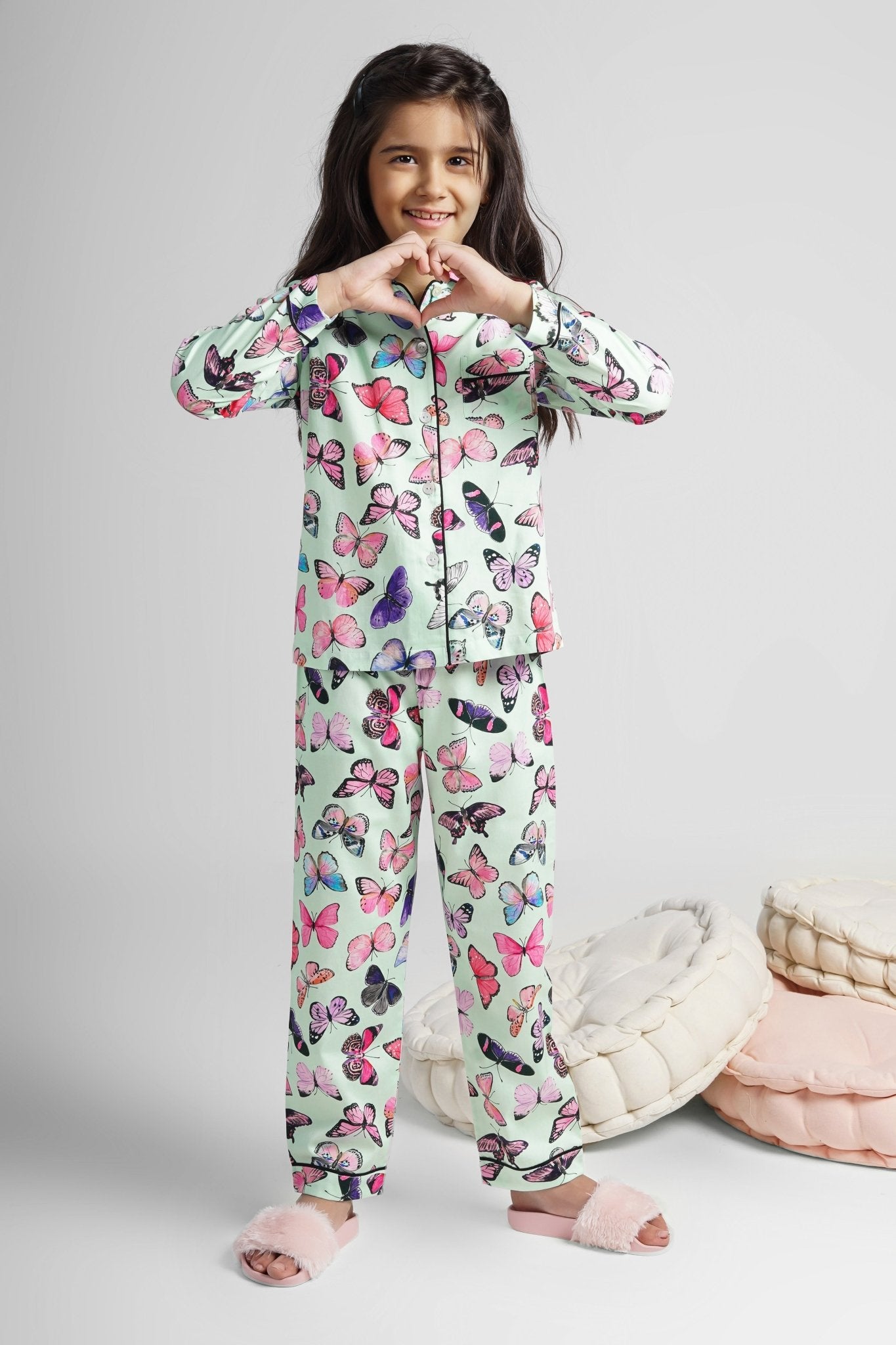 Horizon Pyjama Set - Pyjama Set-Love The Pink Elephant