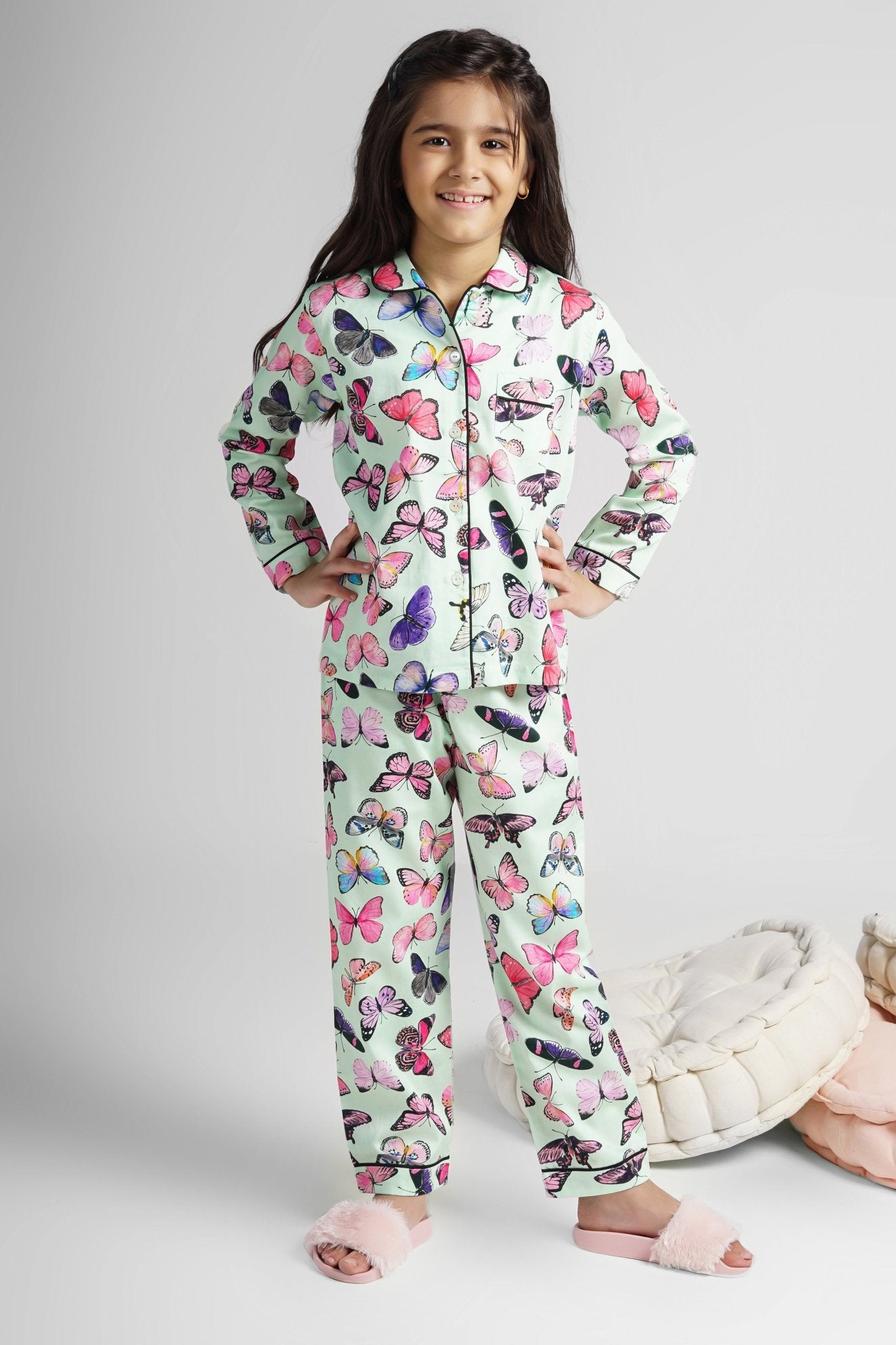 Horizon Pyjama Set - Pyjama Set-Love The Pink Elephant