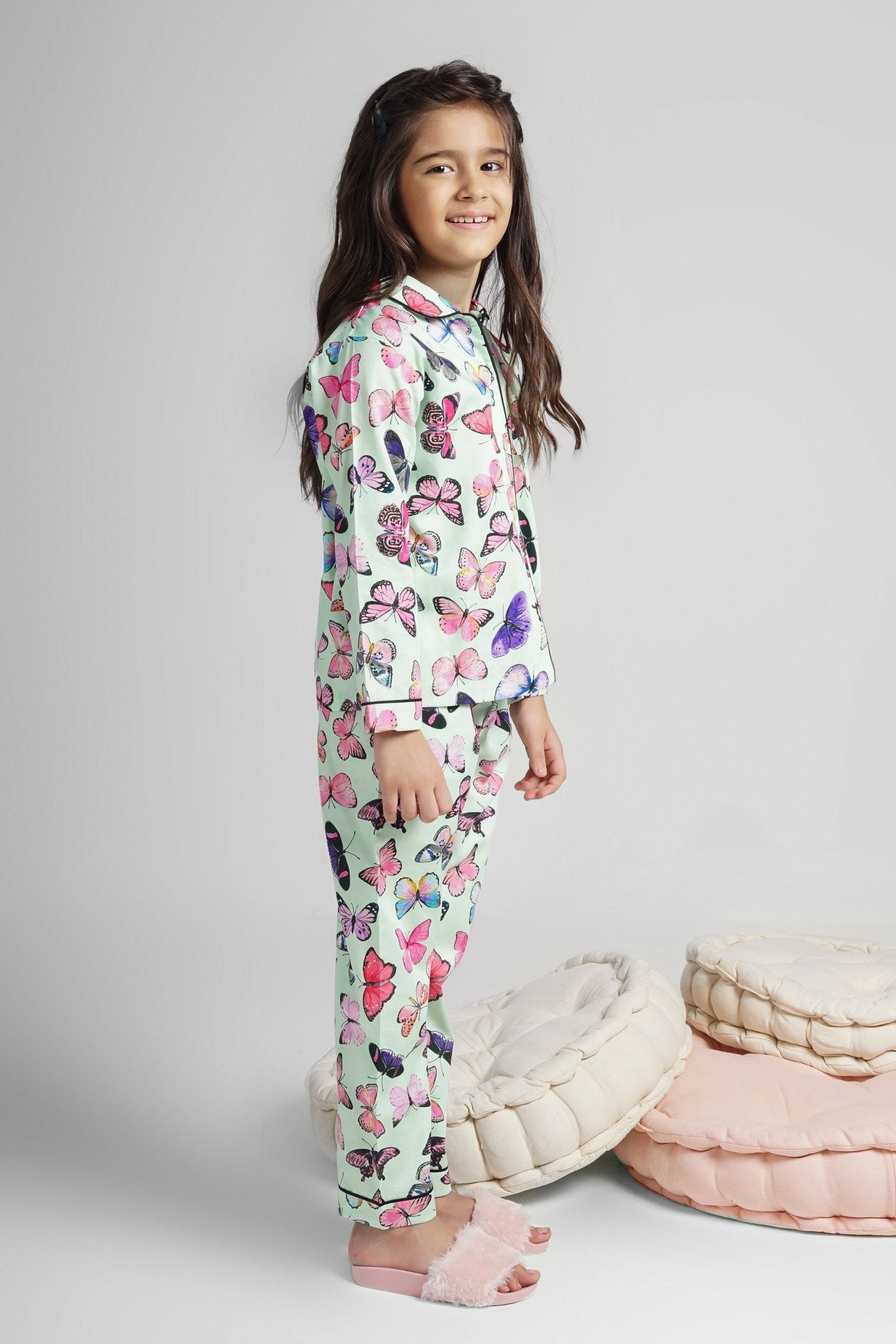 Horizon Pyjama Set - Pyjama Set-Love The Pink Elephant