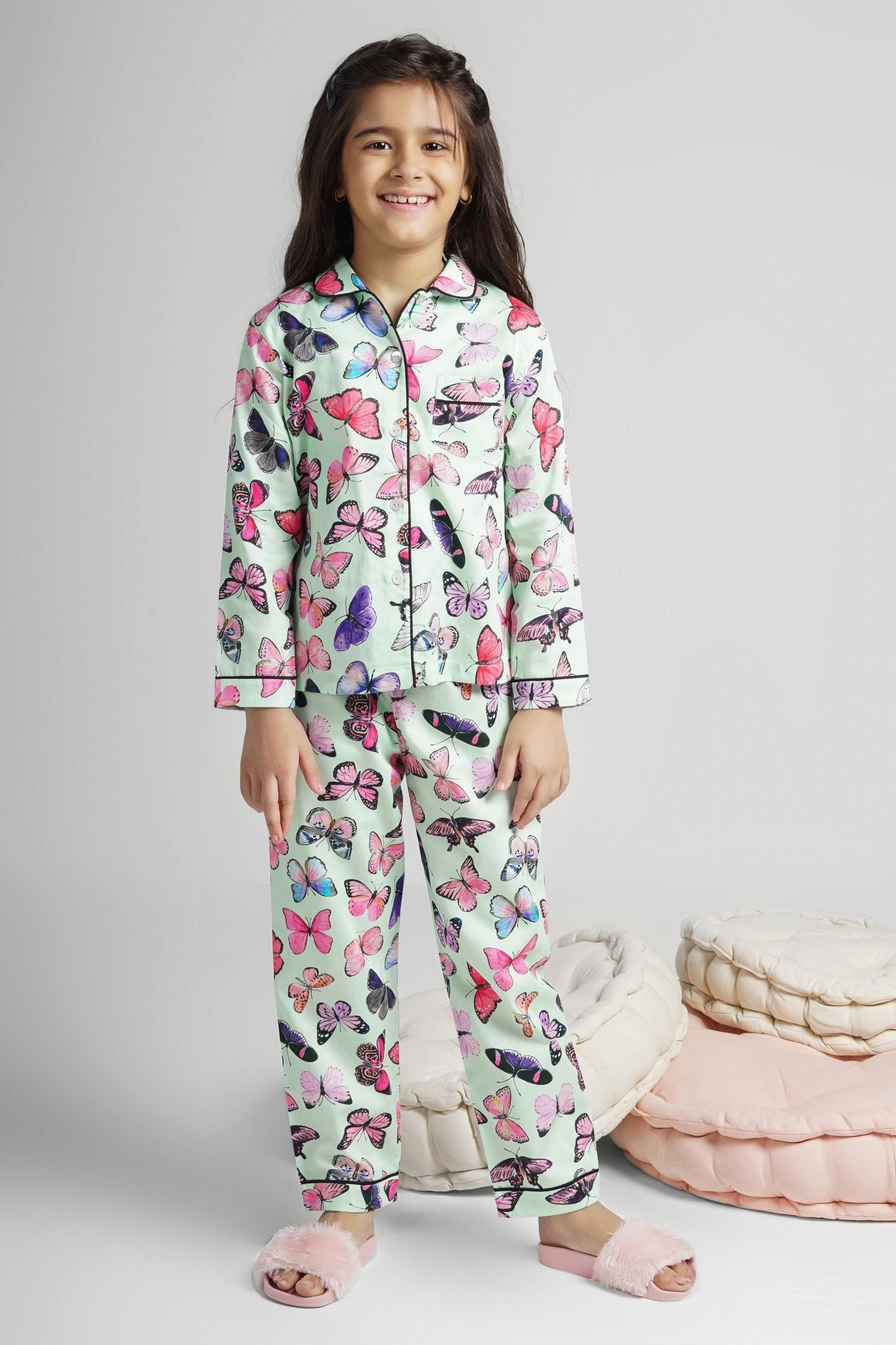 Horizon Pyjama Set - Pyjama Set-Love The Pink Elephant