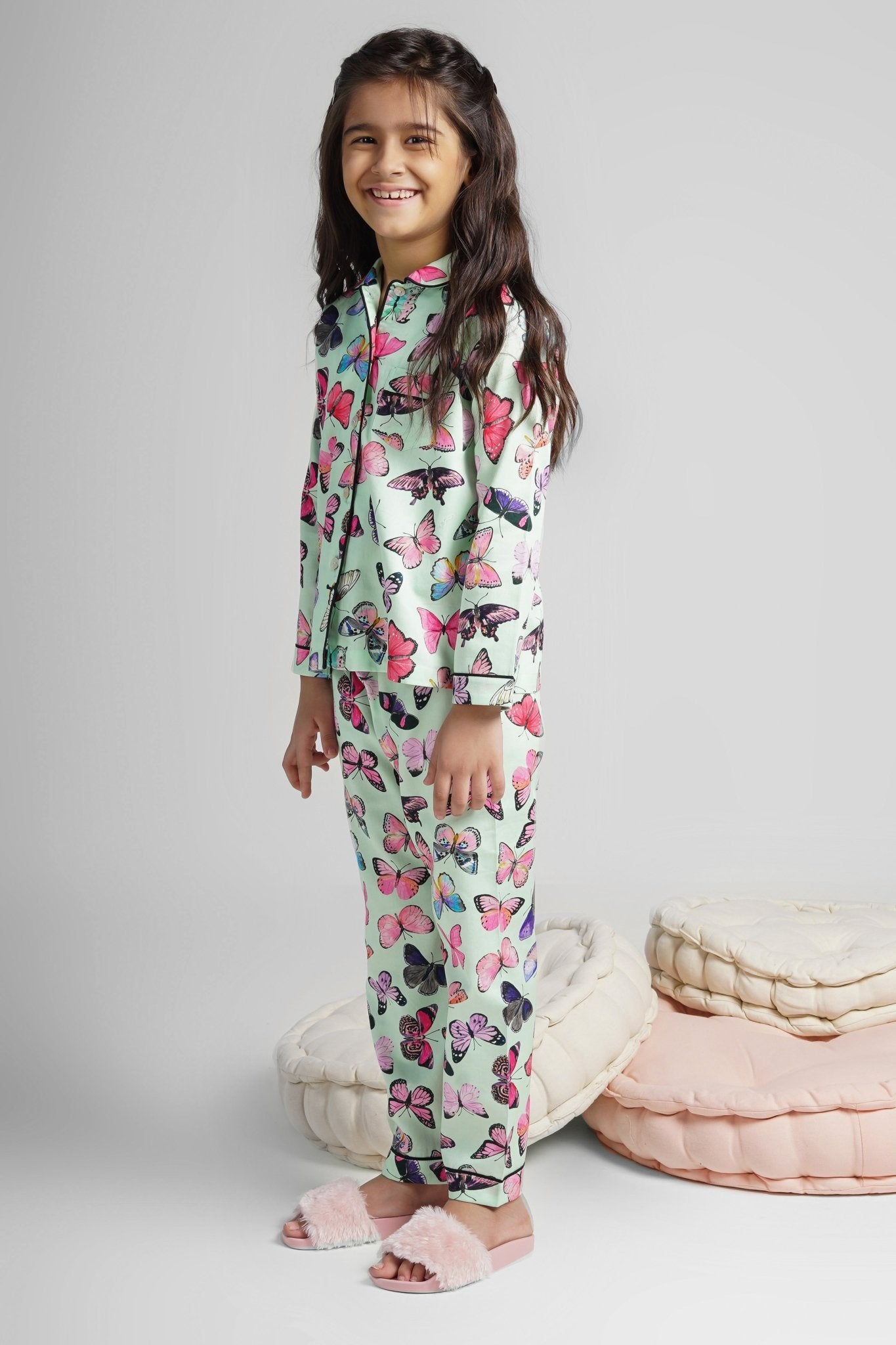 Horizon Pyjama Set - Pyjama Set-Love The Pink Elephant