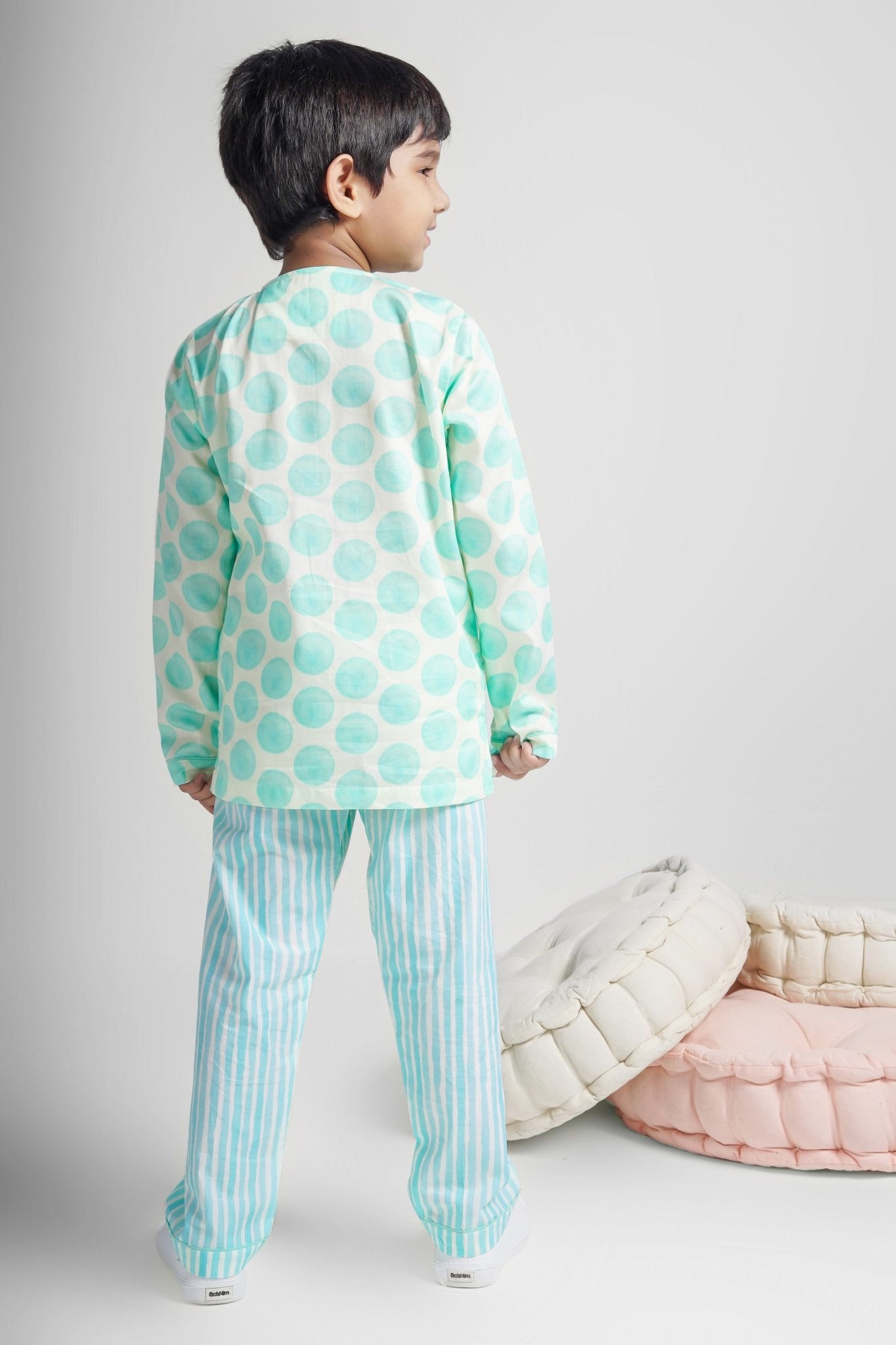 Paint Blast Pyjama Set - Love The Pink Elephant