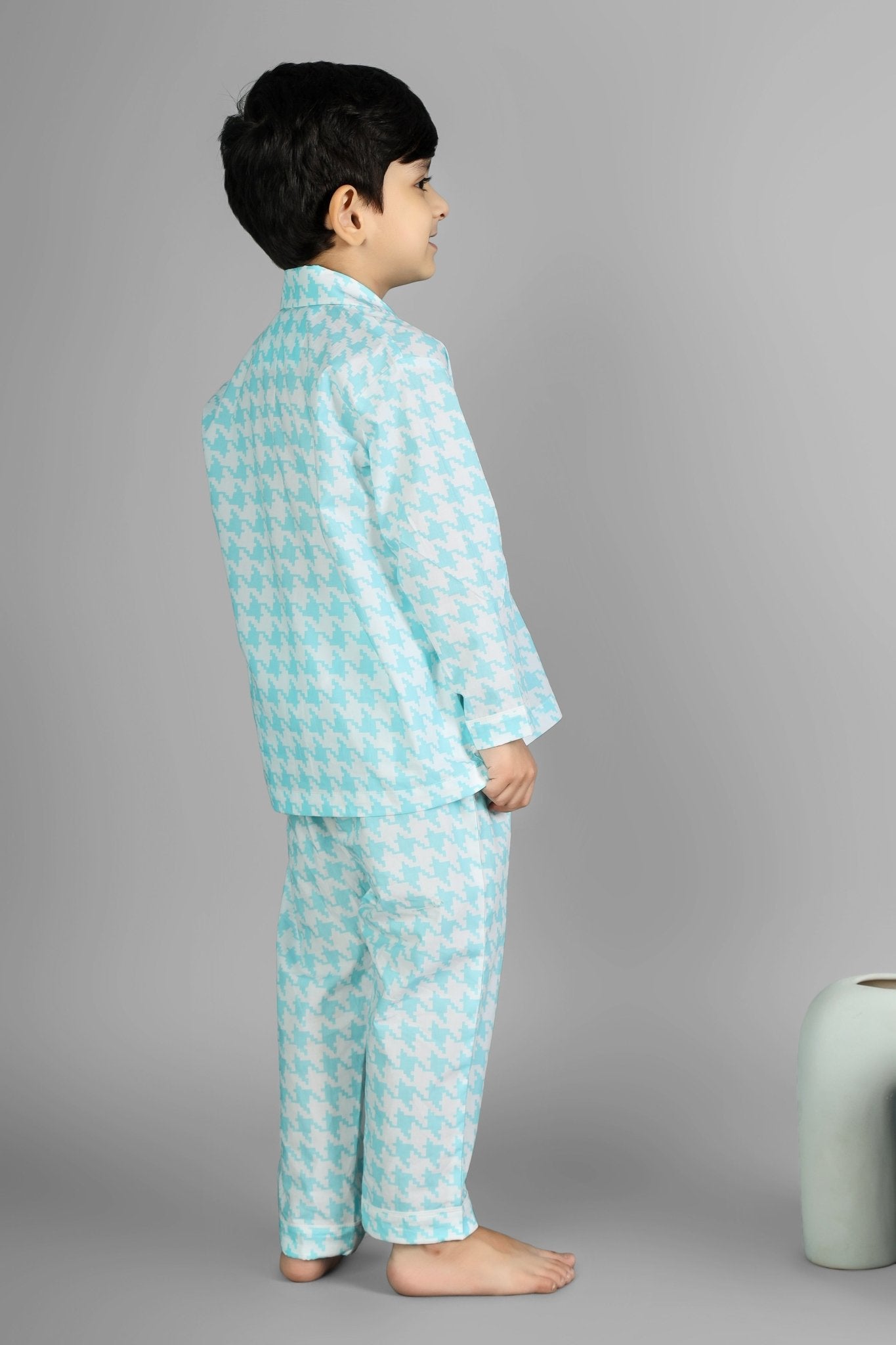 Powder Puff Pyjama Set - -Love The Pink Elephant